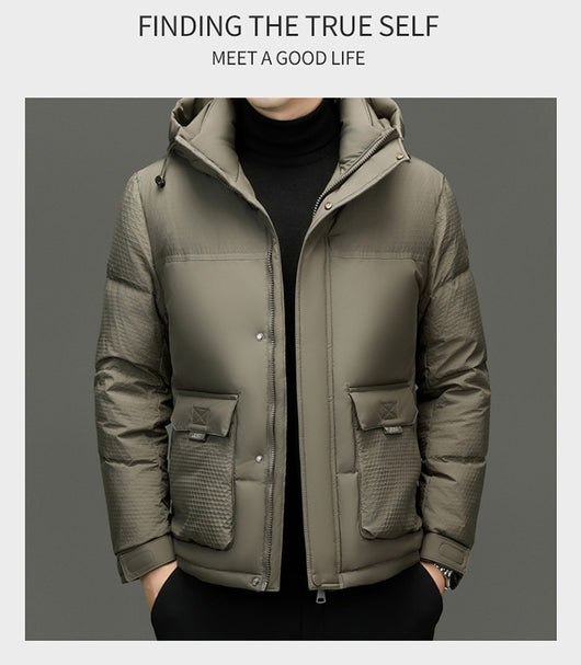 Chaqueta Acolchada de Plumón para Invierno - Image 19