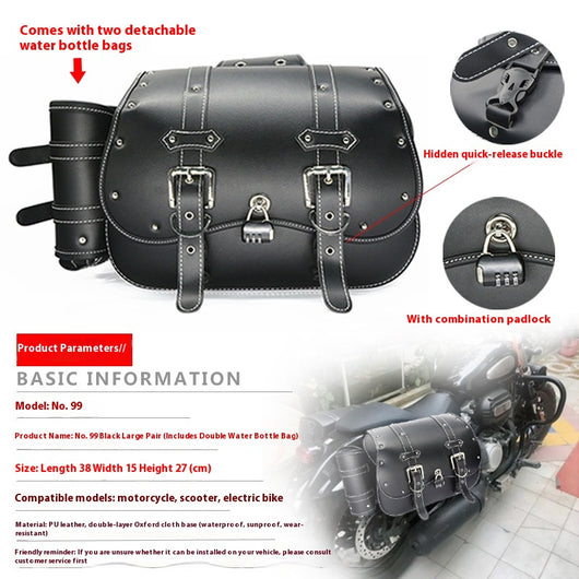 Bolsa Lateral Retro para Motocicleta y Vehículos Eléctricos - Image 8