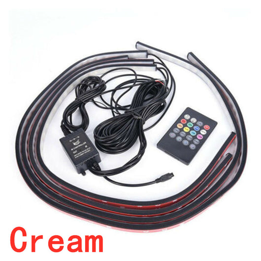 Chasis de Auto 1 Drag 4-5050 con Luces LED Inteligentes y Control por Voz - Image 7