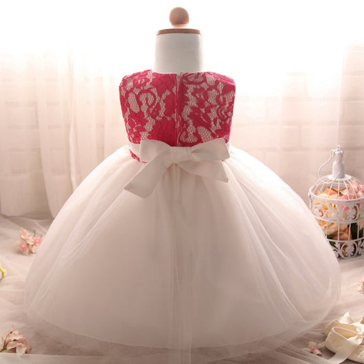 Vestido Retro de Encaje Europeo para Niña - Falda Elegante para Celebraciones - Image 2