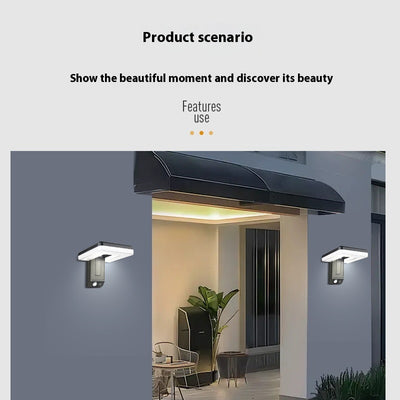 Lámpara Solar Inteligente Plegable para Muro Exterior con Sensor de Movimiento - Image 4