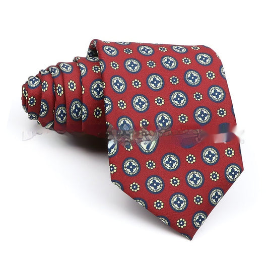 Corbata Estampada de Poliéster para Hombre Profesional - Image 13