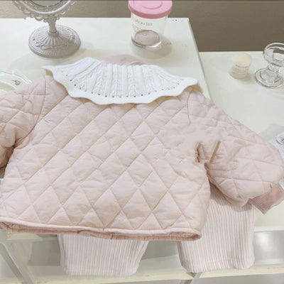 Abrigo Acolchado de Algodón para Niñas - Chaqueta Invernal Cálida - Image 8