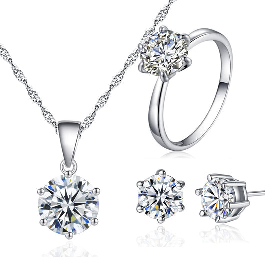 Conjunto de Joyas Nupciales Coreanas para Novia