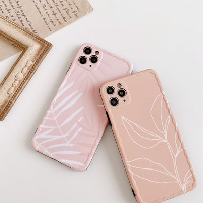 Funda para Celular con Diseño Minimalista de Hoja - Image 2
