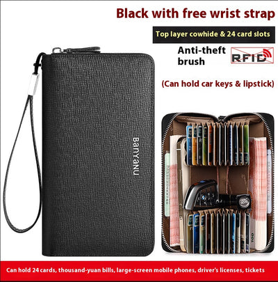 Cartera Minimalista de Cuero para Mujer - Organizador Compacto - Image 18