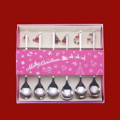 Cucharas Navideñas Decorativas para Mesa de Fiesta - Image 15
