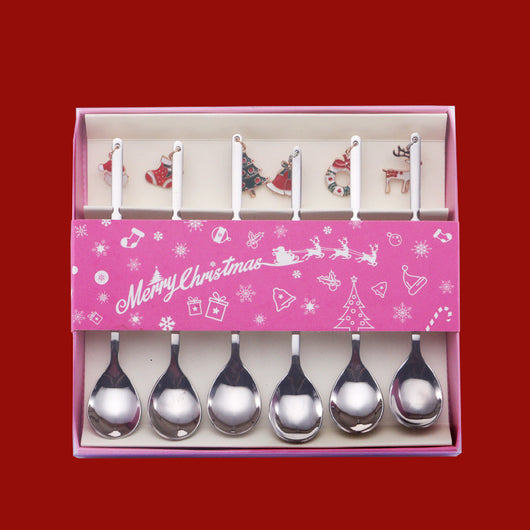 Cucharas Navideñas Decorativas para Mesa de Fiesta - Image 15