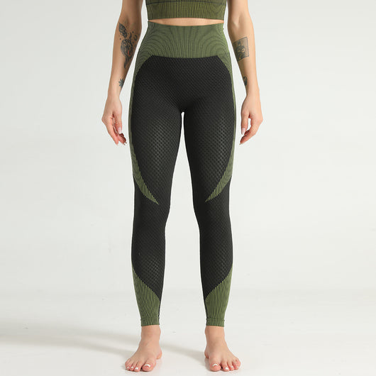 Pantalones Deportivos de Compresión European and American Peach Hip - Image 16