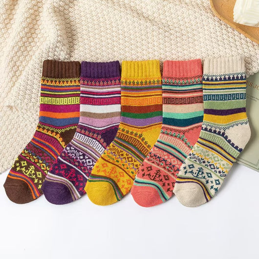 Calcetines de Lana de Conejo para Mujer - Calidez y Confort Premium - Image 16