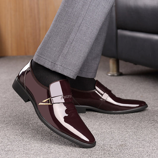 Zapatos de Cuero Ejecutivo Transpirables en Algodón Premium para Hombre