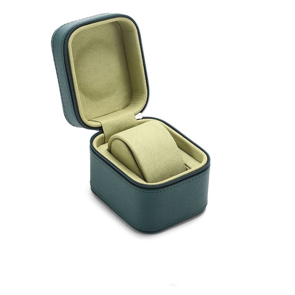 Estuche de Almacenamiento para Relojes en Cuero Premium
