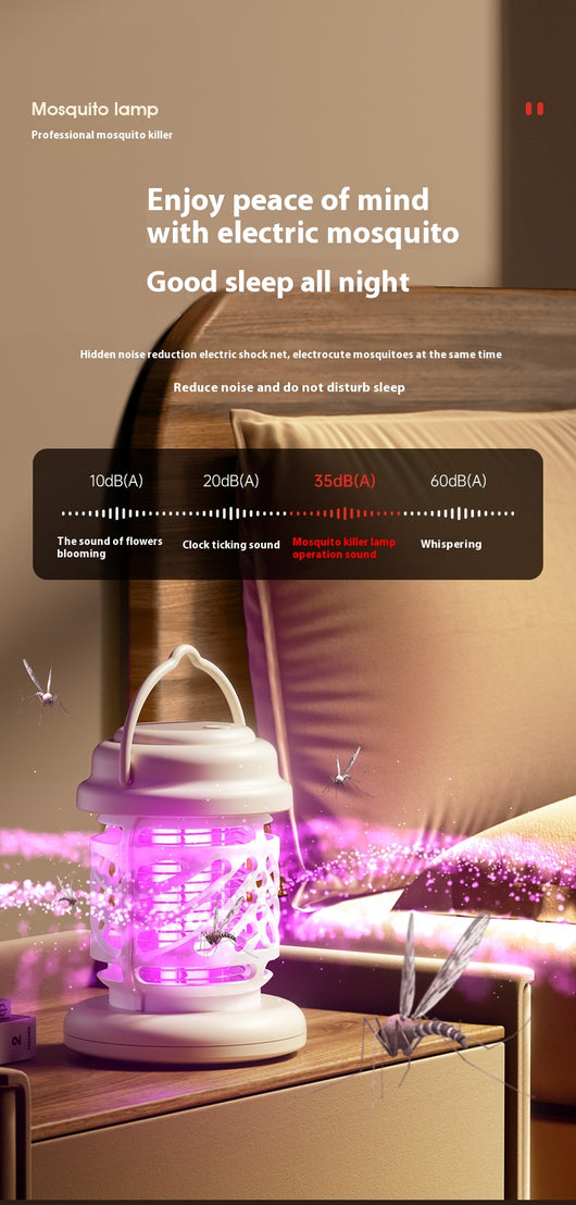 Lámpara Mata Mosquitos con Descarga Eléctrica - Repelente de Insectos - Image 22