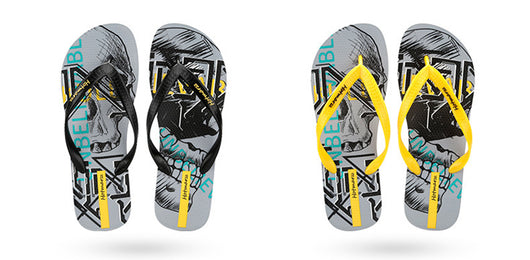 Chanclas Estampado Graffiti para Hombre - Sandalias Antideslizantes Playa Verano - Image 9