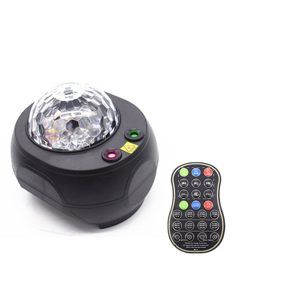 Luz Nocturna LED con Efecto Llama Estrellada y Ondas de Agua - Image 10