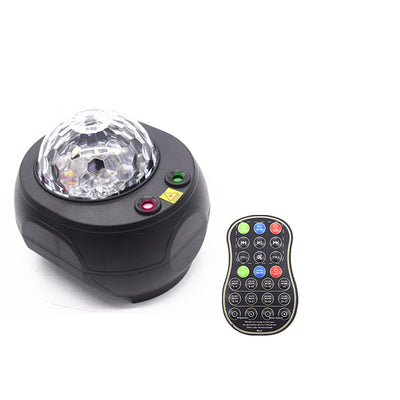 Luz Nocturna LED con Efecto Llama Estrellada y Ondas de Agua - Image 10