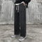 Pantalones Rectos Vintage de Pierna Ancha