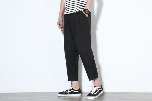 Pantalones Harem de Lino para Hombre - Image 6