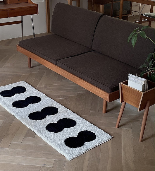 Tapete Absorbente de Terciopelo Grueso Antideslizante para Sala y Comedor - Image 12