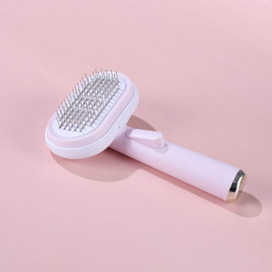 Peine Deshedding y Cepillo de Baño para Mascotas con Aguja de Acero - Image 6