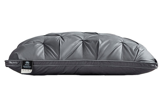 Juego de Almohadas de Plumas de Ganso Blanco con Protectores de Cuello - Image 5