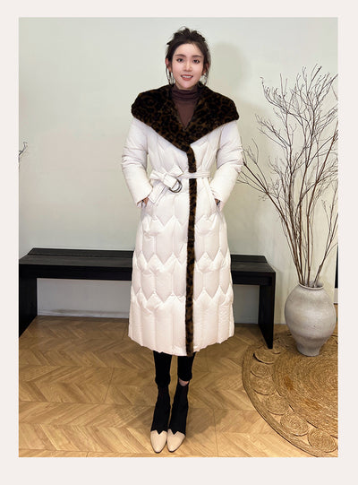 Chaqueta Acolchada Elegante con Cinturón Ajustable y Costuras Reforzadas - Image 8
