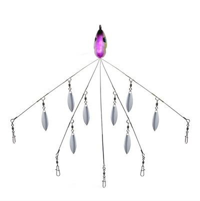 Set de Señuelos Metálicos para Pesca en Grupo 5 Colores 10.5cm - Image 8