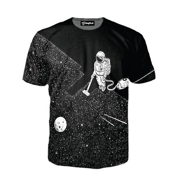 Camiseta Astronauta con Impresión 3D