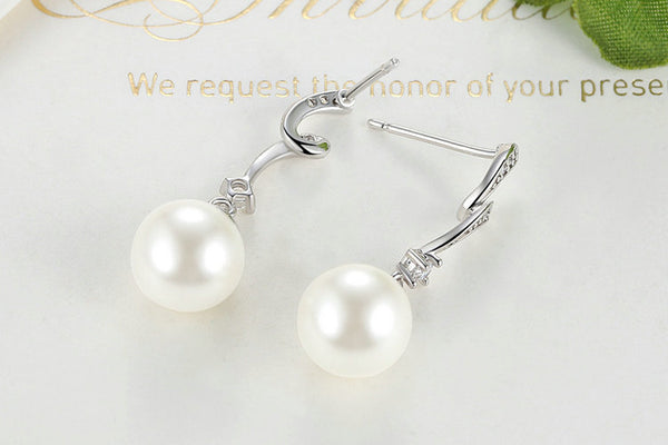 Aretes de Perlas Elegantes - Image 14