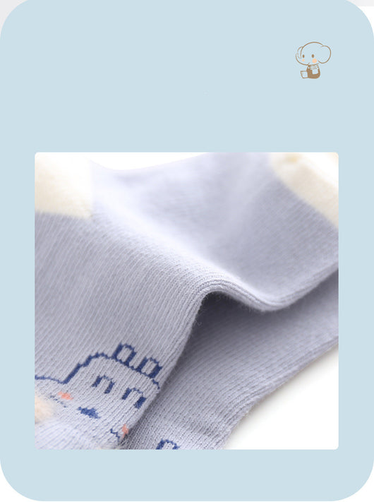 Calcetines de Algodón para Bebé con Diseños de Animales Tiernos - Image 13
