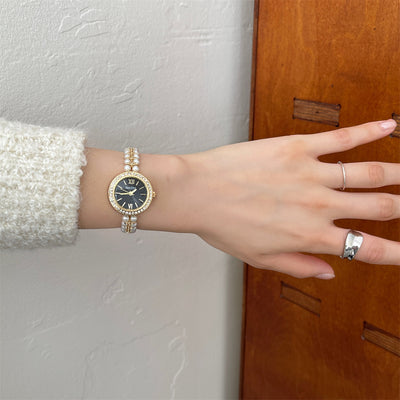 Reloj Pulsera de Perlas Estilo Clásico Elegante - Image 13