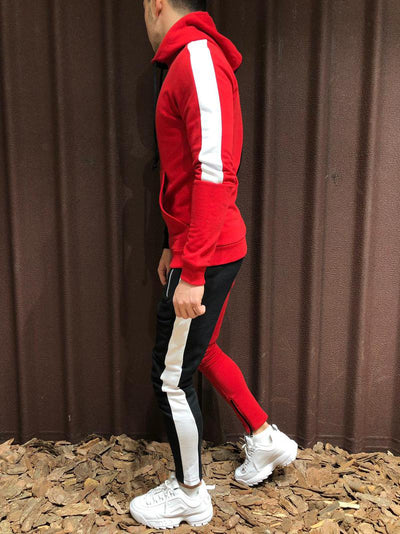 Conjunto Deportivo de Dos Piezas con Capucha y Contraste - Image 9