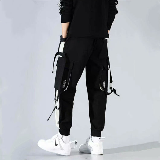 Pantalones Cargo Harlan con Detalles y Ajuste en Tobillo - Image 4