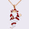 Collar Navideño Cadena Suéter de Santa