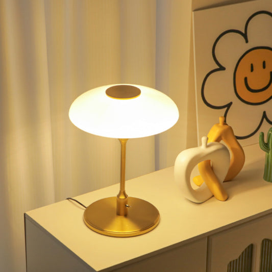 Lámpara de Noche Vintage con Luz Ambiental Níquel Plateado