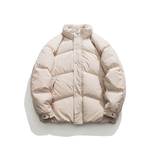 Chaqueta Acolchada Hombre con Cuello Levantado y Mangas Raglán - Image 5