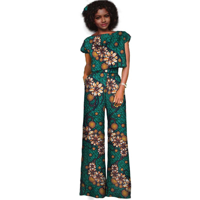 Conjunto Casual para Dama en Algodón con Estampado Batik - Image 2