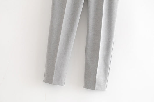 Pantalón Slim Ajustado para Mujer con Cinturón Incluido - Image 9