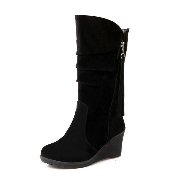 Botas de Caña Media para Mujer Otoño Invierno