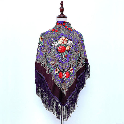Chal Tibetano Cálido para Otoño e Invierno - Image 21