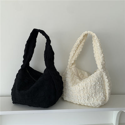 Bolsa Tote Plisada Cloud con Asa de Hombro Único - Image 5