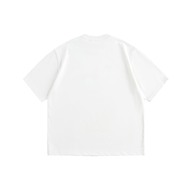 Camiseta Retro Americana Unisex de Manga Corta Holgada