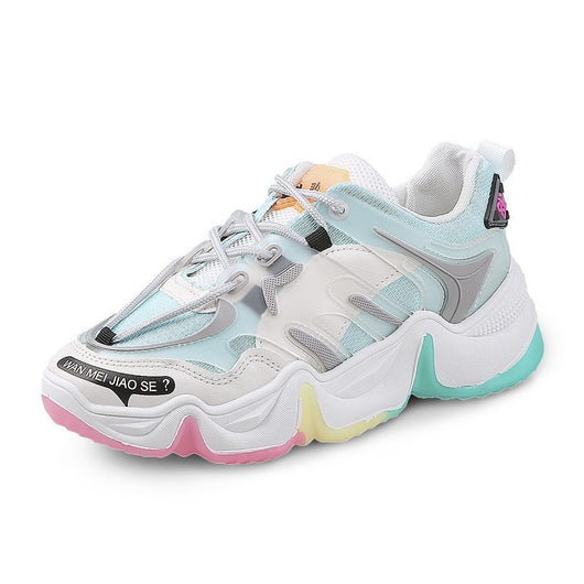 Tenis Plataforma Arcoíris - Estilo Casual Versátil - Image 11