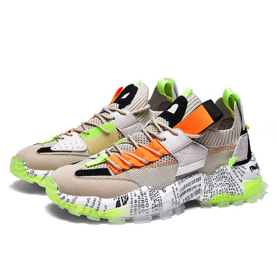 Zapatillas Deportivas Tejidas Transpirables con Estampado - Image 15