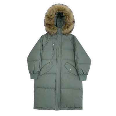 Chaqueta de Algodón para Mujer con Cuello de Piel Sintética Talla Grande - Image 2