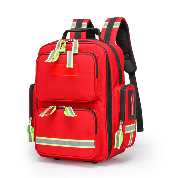 Mochila de Primeros Auxilios de Gran Capacidad para Emergencias y Supervivencia