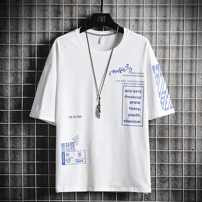 Playera Combinada de Manga Mixta - Comodidad y Estilo