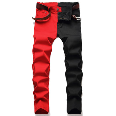 Jeans Slim Fit Elásticos con Costuras Decorativas para Hombre - Image 21