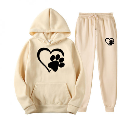 Conjuntos de Sudaderas Estampadas para Hombre y Mujer - Otoño e Invierno - Image 2