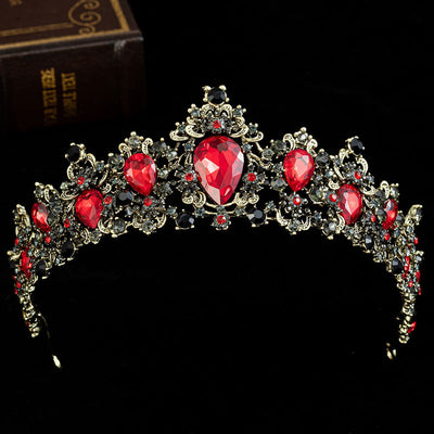 Corona Nupcial de Cristales Barrocos con Brillantes - Image 9